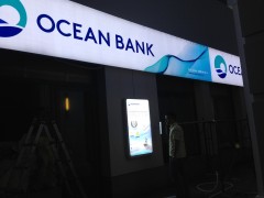 Biển bạt hộp đèn 3M siêu sáng ngân hàng Oceanbank